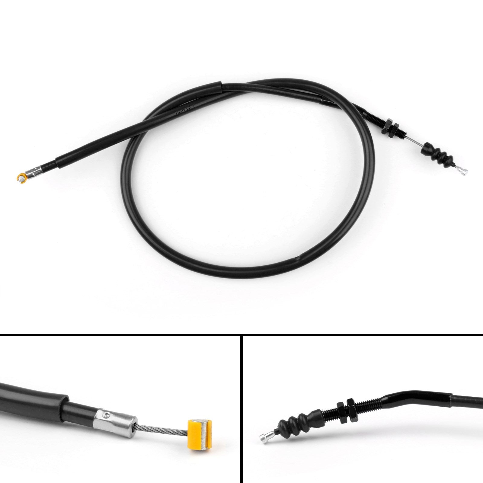 Reemplazo de cable de embrague de alambre de acero para Kawasaki Z800 2013 2014 2015 2016 negro