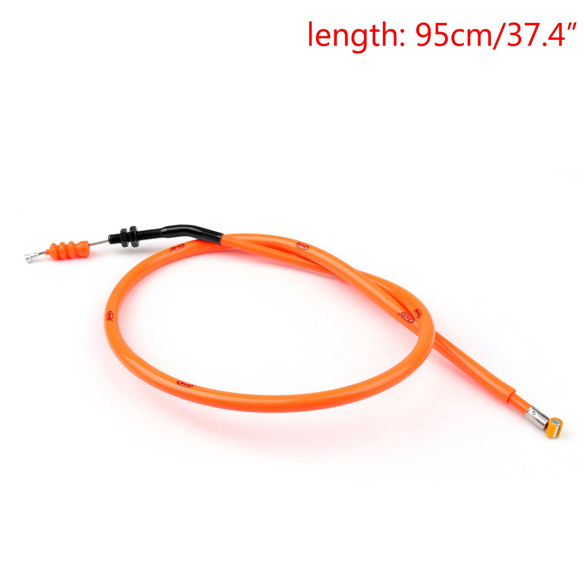 Wire Steel Clutch Cable Replacement For Kawasaki Z800 2013 2014 2015 2016 Orange