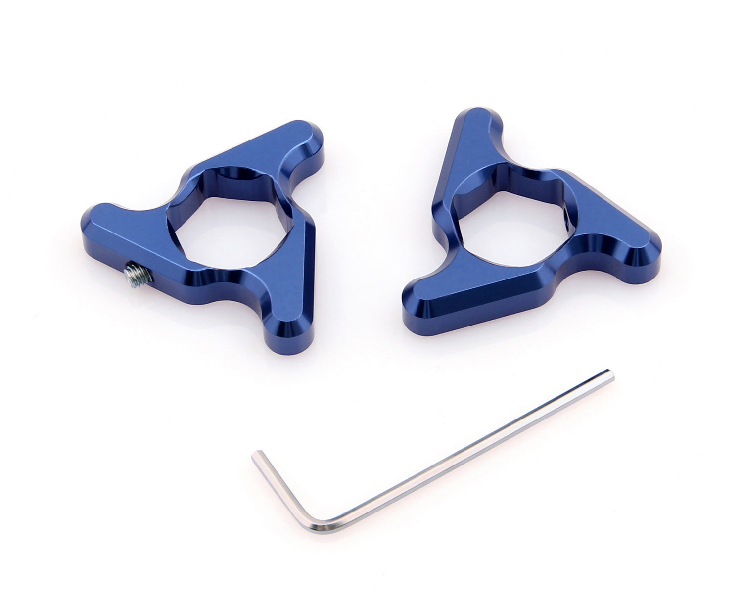 Hexagon Anodized Fork Preload Adjusters Kit