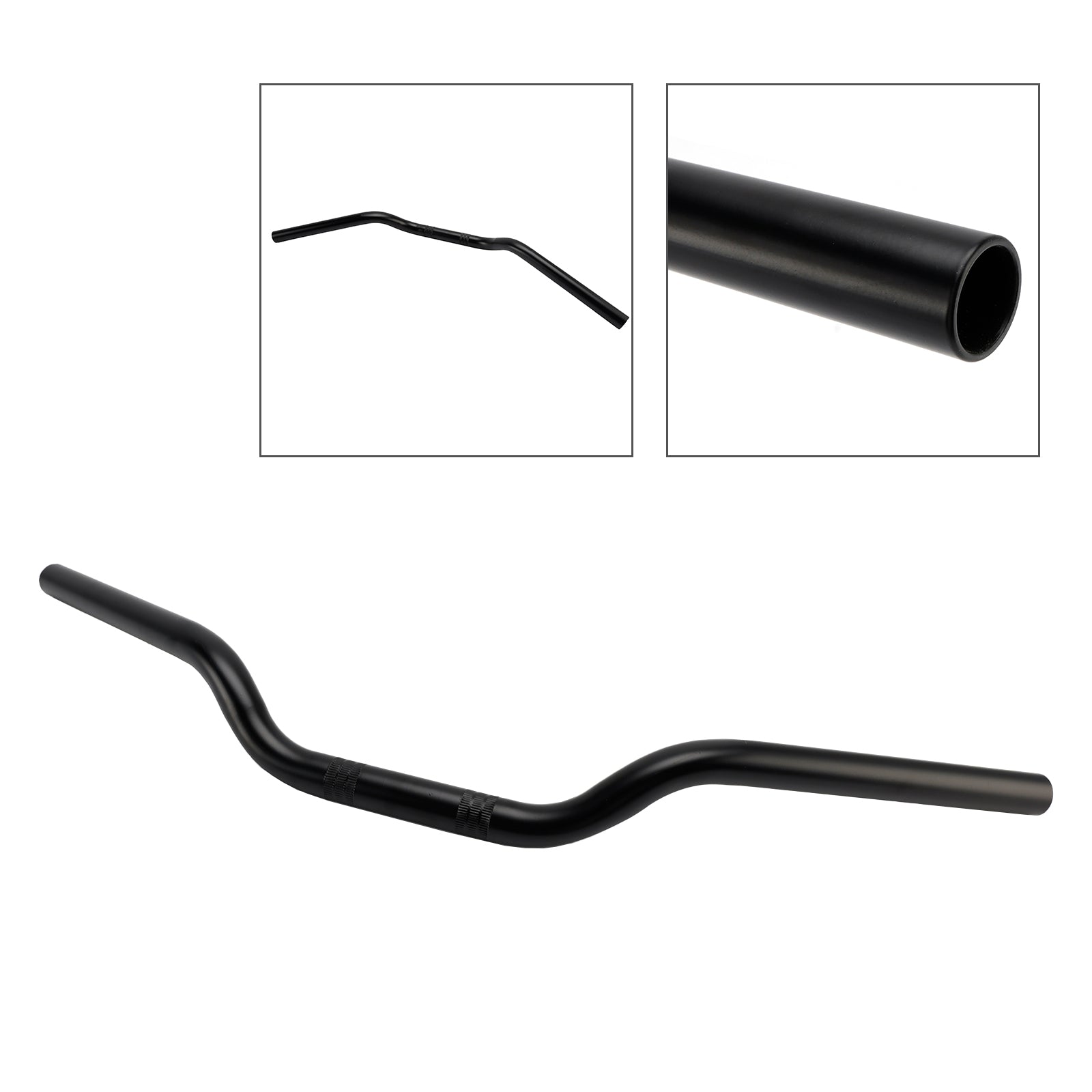 XL 25 mm 1" Sportster 1200 per 883 Manubrio Tracker Drag Nero