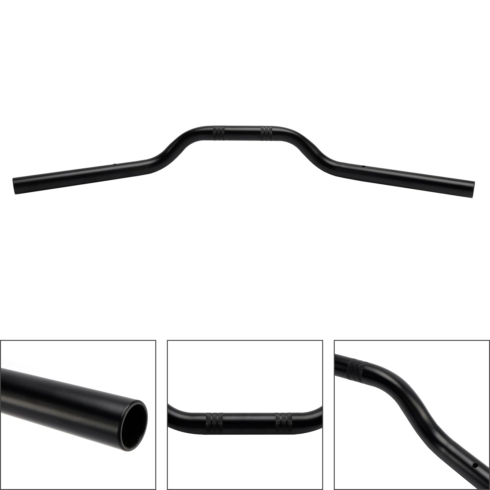 XL 25 mm 1" Sportster 1200 per 883 Manubrio Tracker Drag Nero