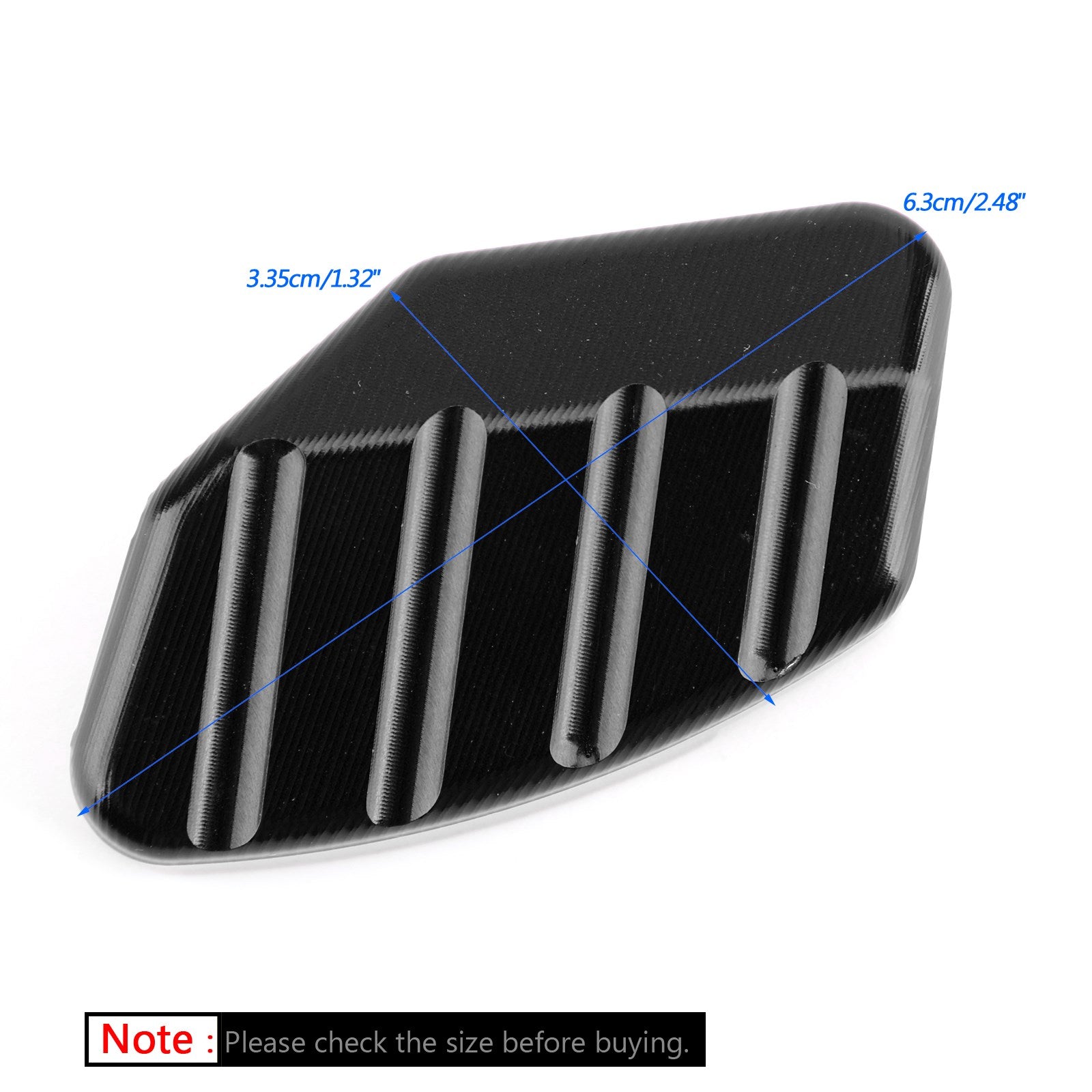 Yamaha XMAX300 400 250 125 Black Foot Side Stand Extension Pad Plate Support