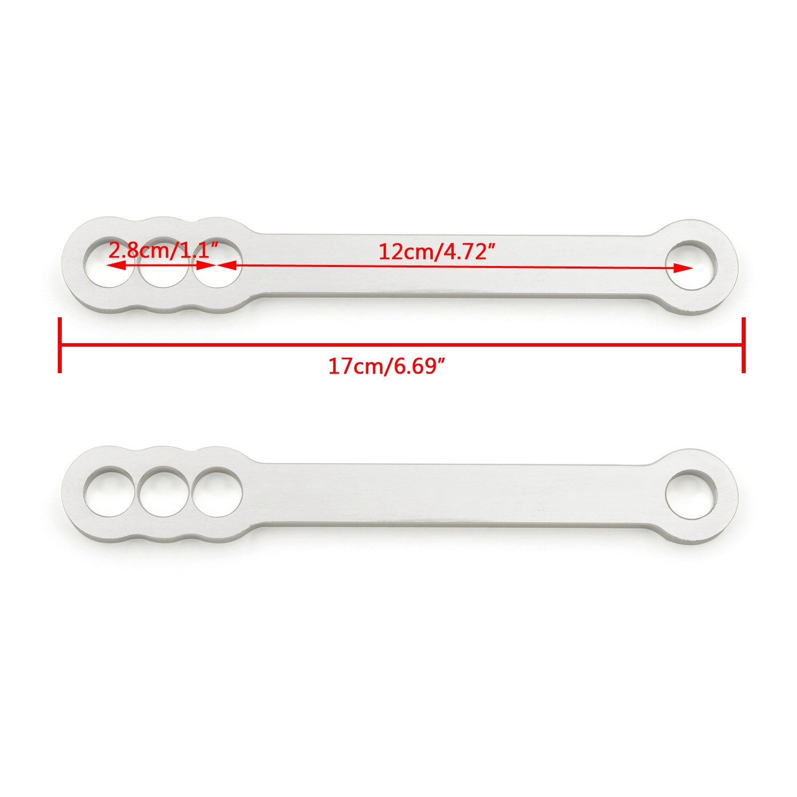 1999-2011 Suzuki GSXR 1300 HAYABUSA Chrome Lowering Links Link