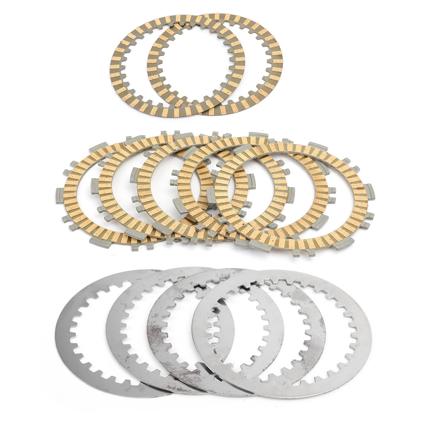 Yamaha TT350A TT350 XT350BW350 Kit frizione in acciaio e dischi di attrito