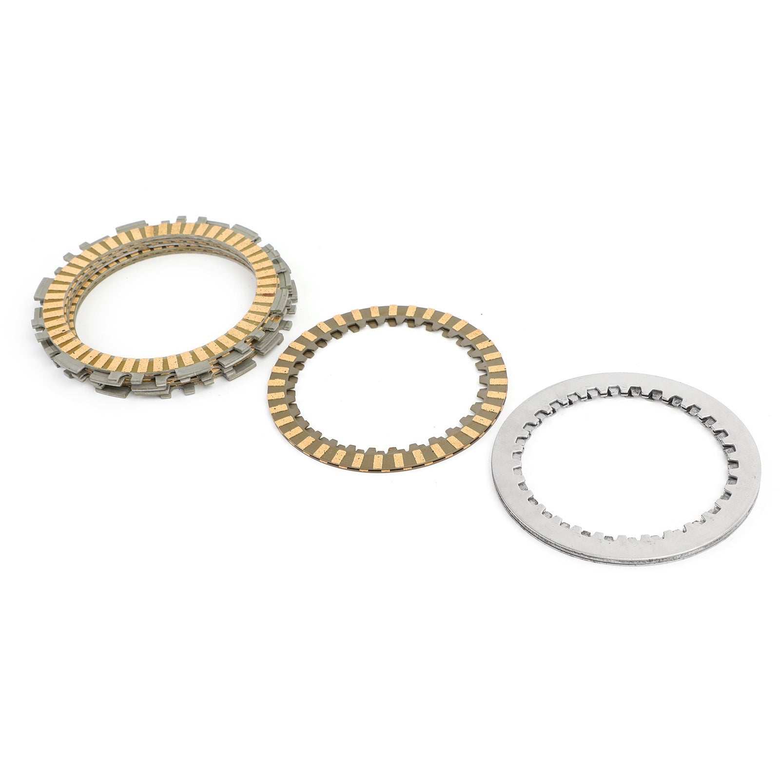 Yamaha TT350A TT350 XT350BW350 Kit frizione in acciaio e dischi di attrito