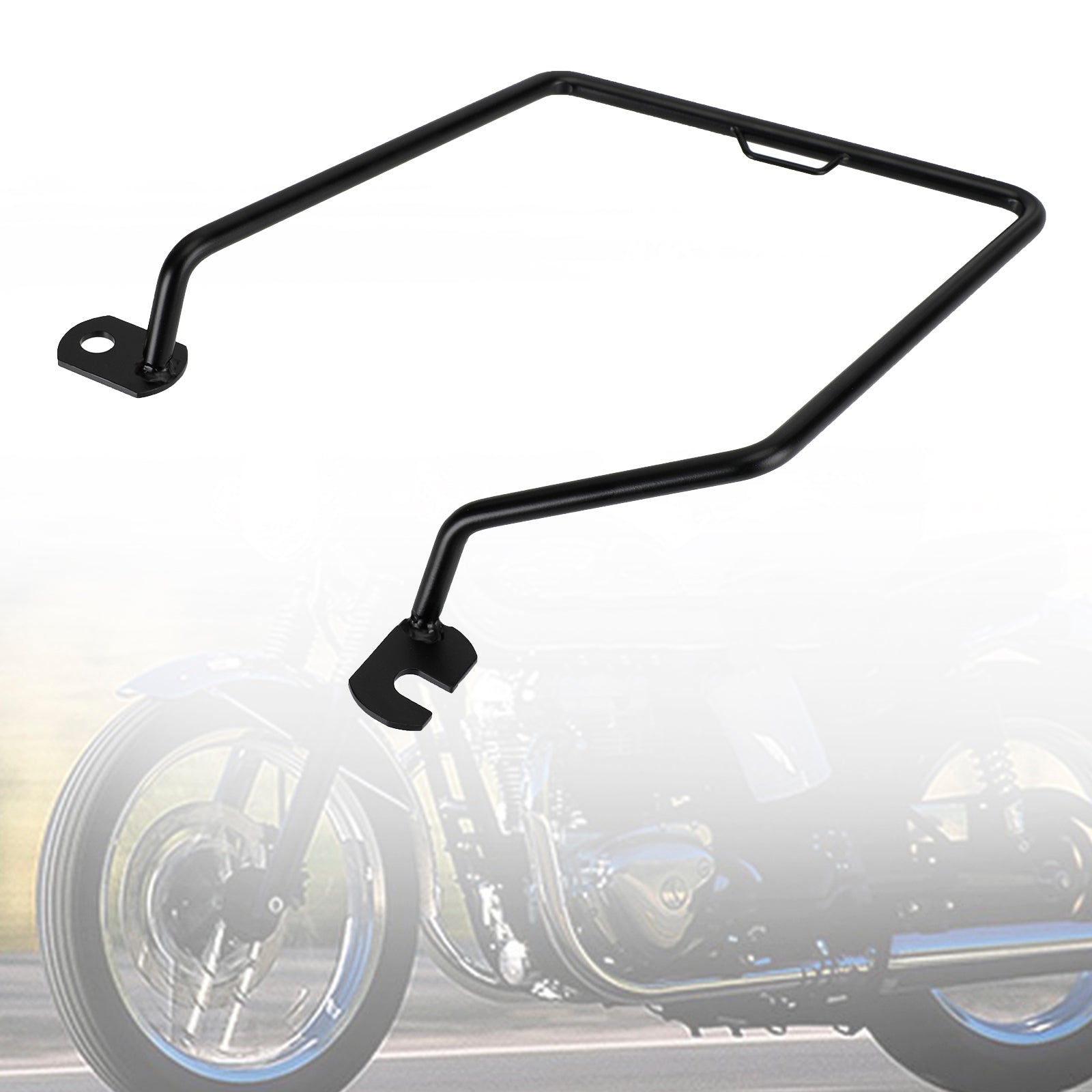 Luggage Rack Side Saddle Bag Mount Bracket for KAWASAKI W650 W800 cafe street