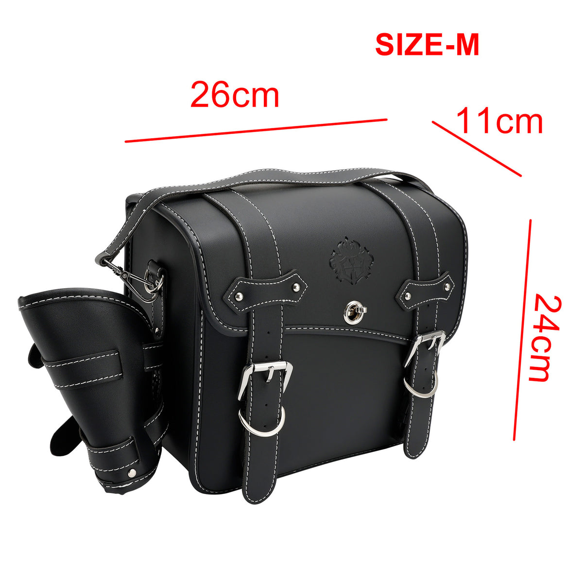 Quick Release Side Saddlebag Tool Bag Luggage Pouch Storage Thicken For Motor M