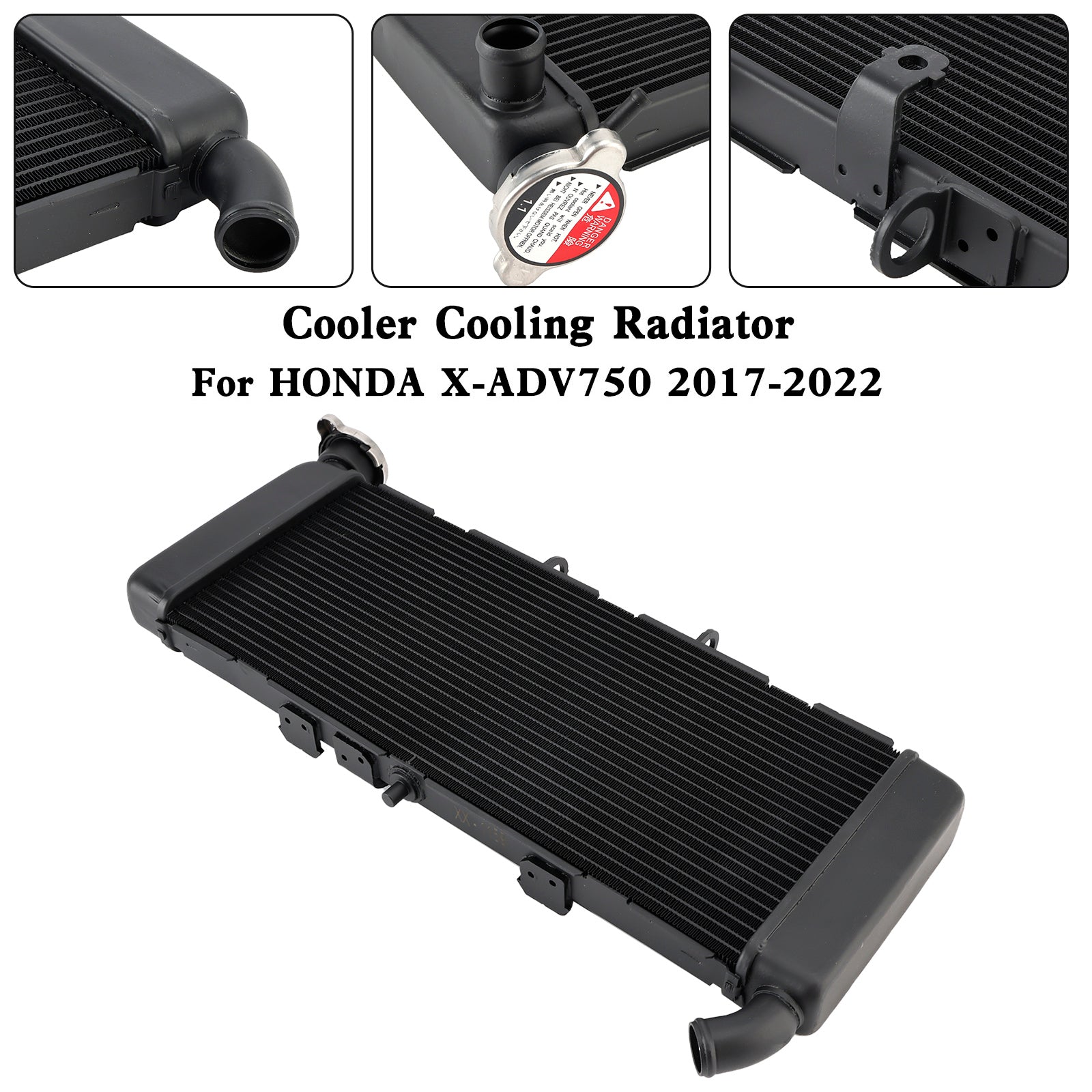 Radiator Cooler Cooling Water For Honda X-ADV 750 XADV 2017-2023