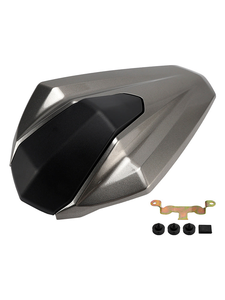 18-24 Kawasaki Ninja 400 ABS  Passenger Rear Seat Cover Cowl Gray