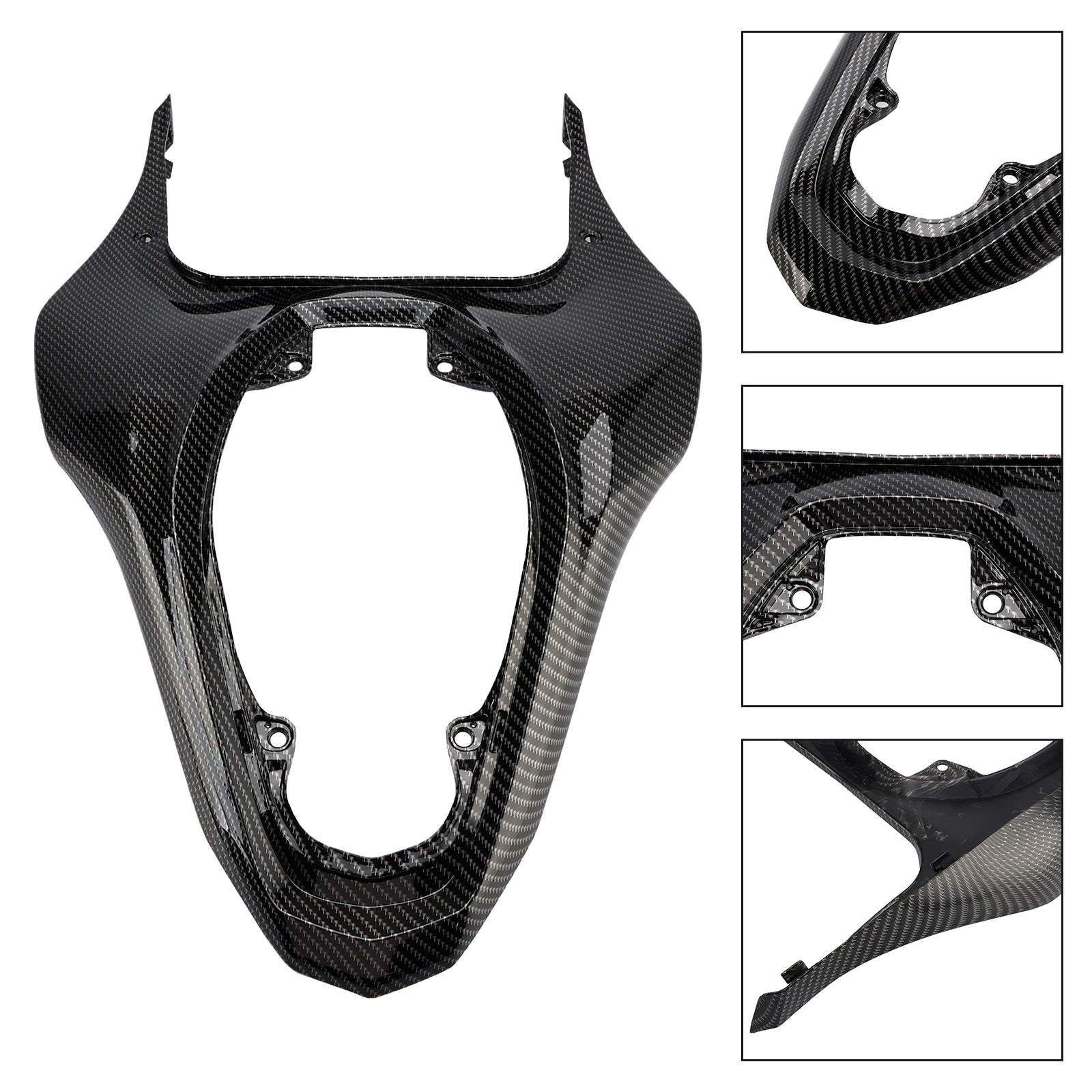 Motorcycle Rear Seat Fairing Cover Cowl Fit for Kawasaki Z900 2017-2024 Carbon