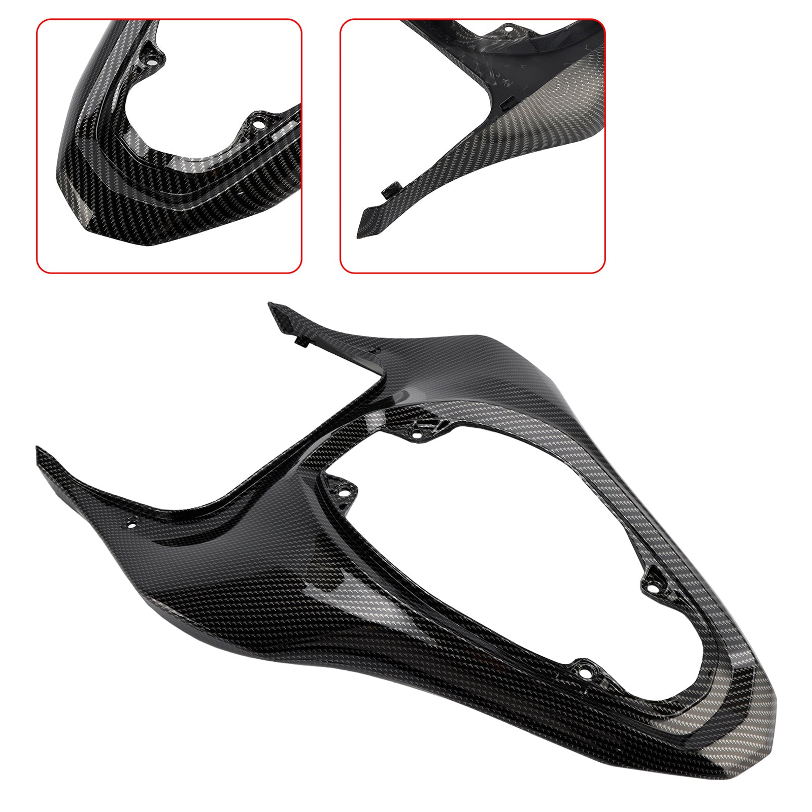 Motorcycle Rear Seat Fairing Cover Cowl Fit for Kawasaki Z900 2017-2024 Carbon