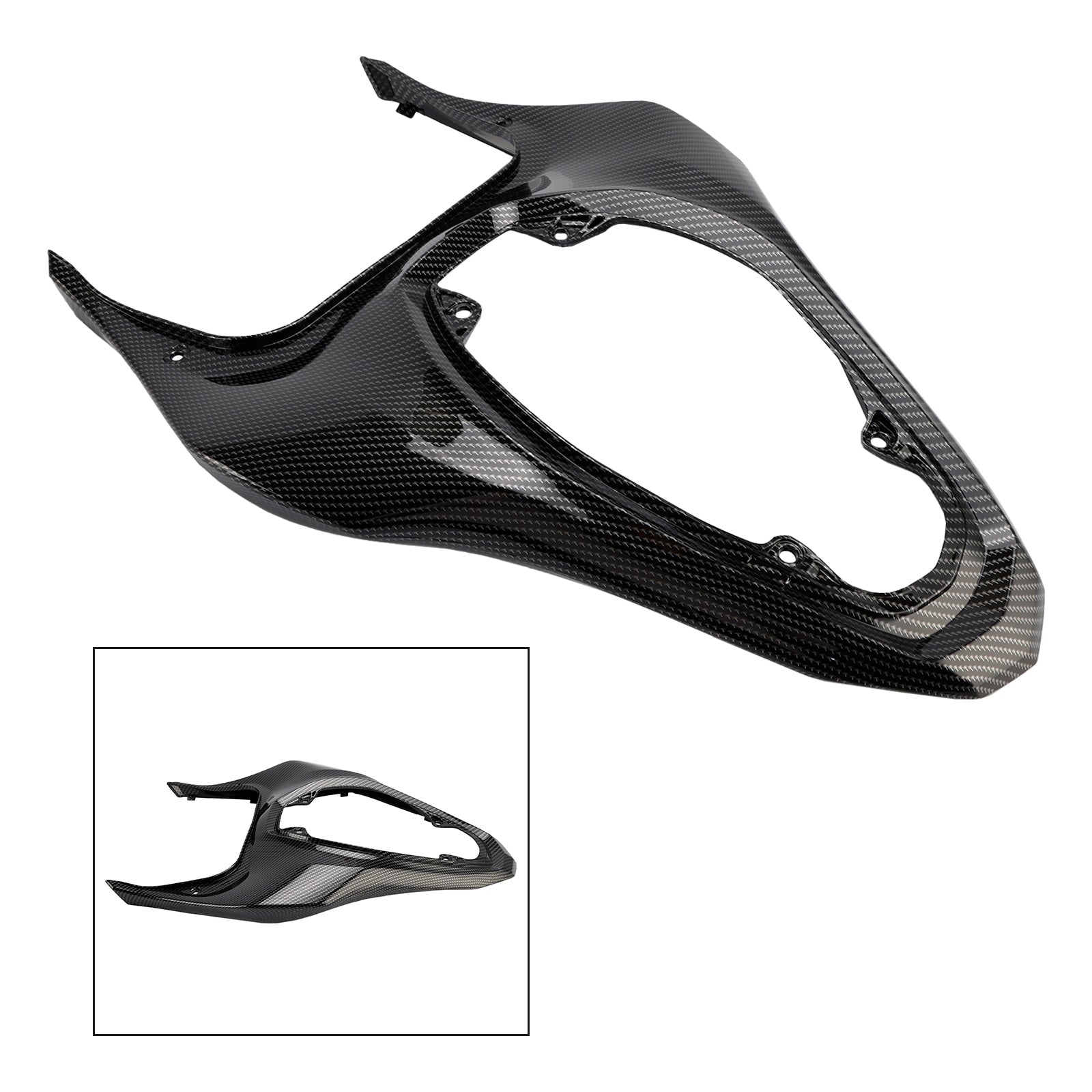 Motorcycle Rear Seat Fairing Cover Cowl Fit for Kawasaki Z900 2017-2024 Carbon