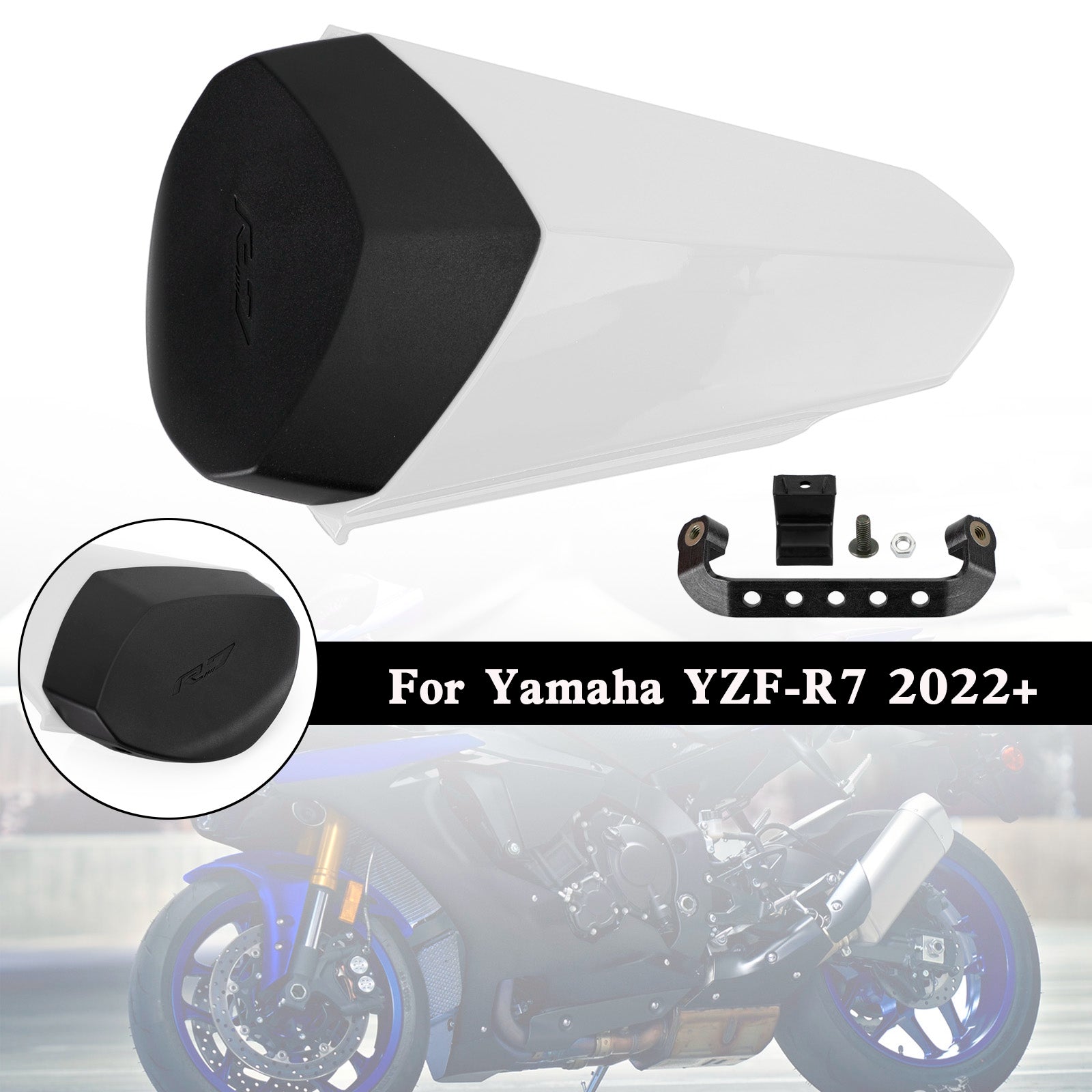 22-23 YAMAHA YZF R7 Heck Rücksitzbezug Verkleidung