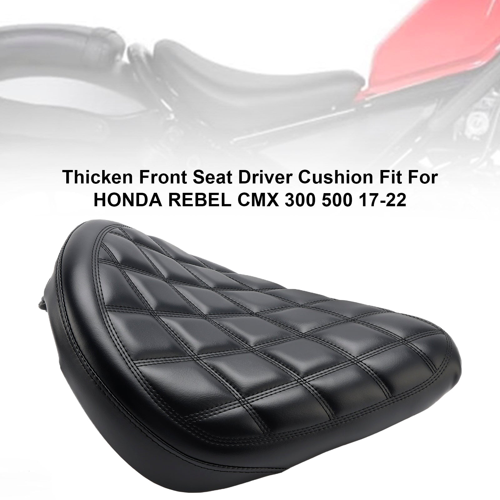 17-23 Honda Rebel Cmx 300 500 Front Driver Seat Pillion Saddle