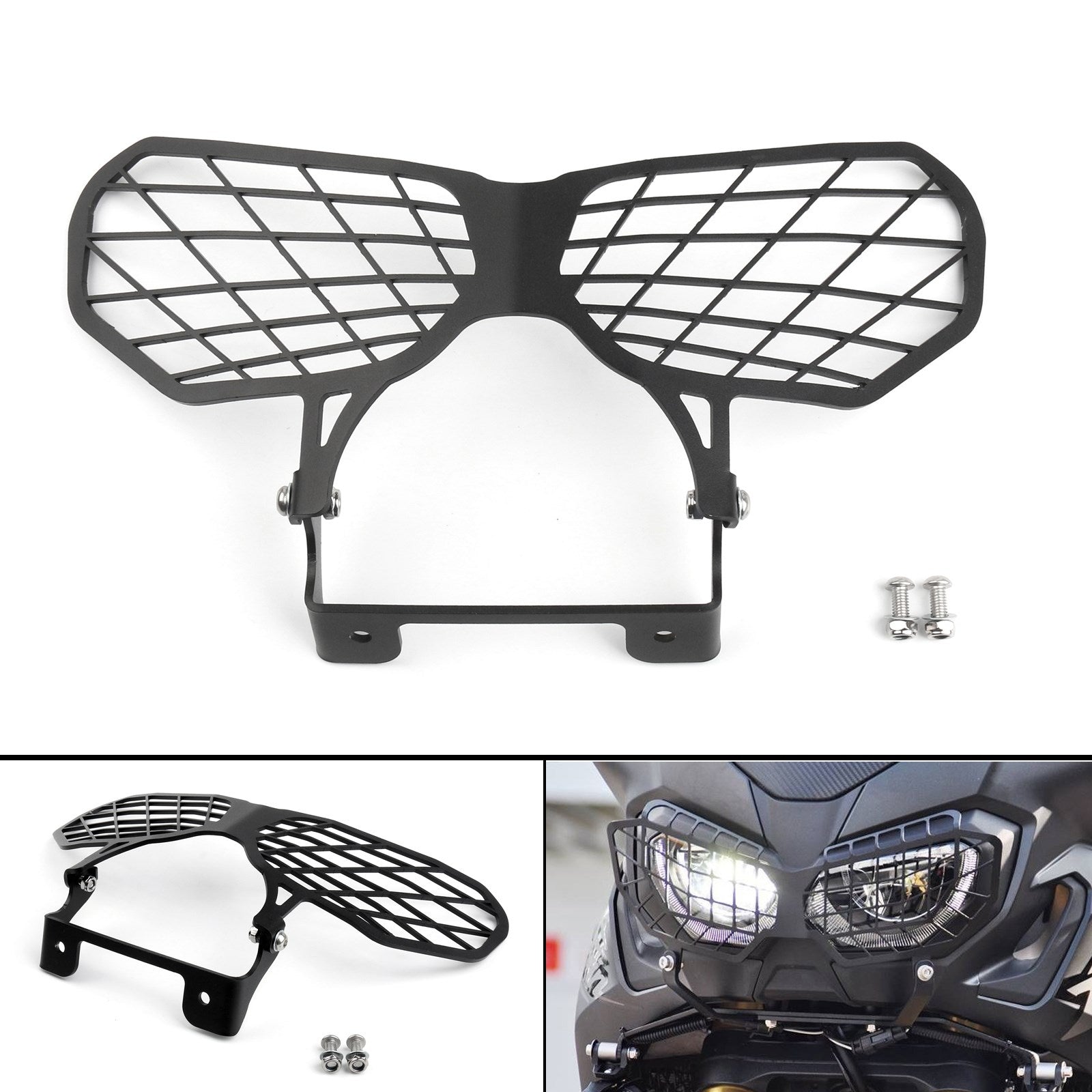 Honda pour grille de protection CRF1000L Guard Africa U3 2016-2017 phare double