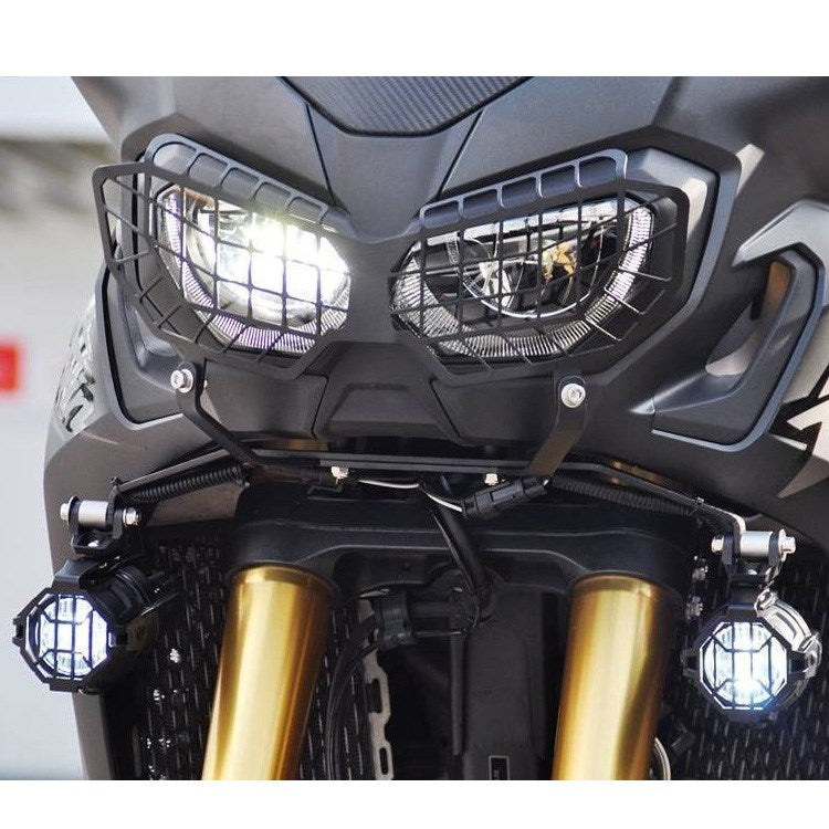 Honda For Protector Grill CRF1000L Guard Africa U3 2016-2017 Headlight Twin