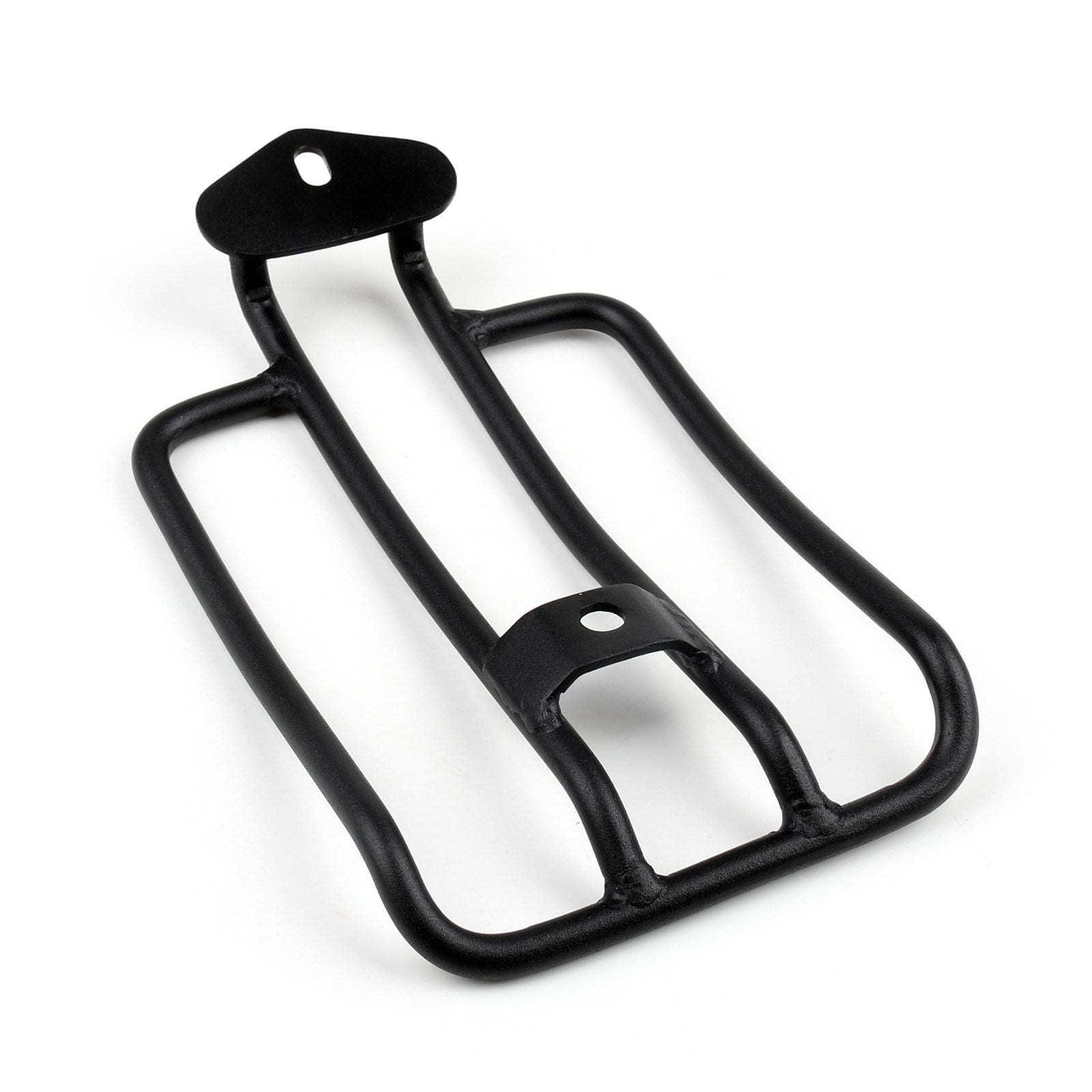 BLK Luggage Rack XL883 2004-2015 Sportster Solo 2008 1200 Seat UY Fit