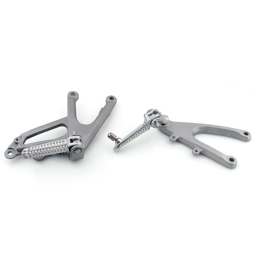 Front Rider Foot Pegs Rest Footrest Bracket Fit for Yamaha YZF R1 2007-2008