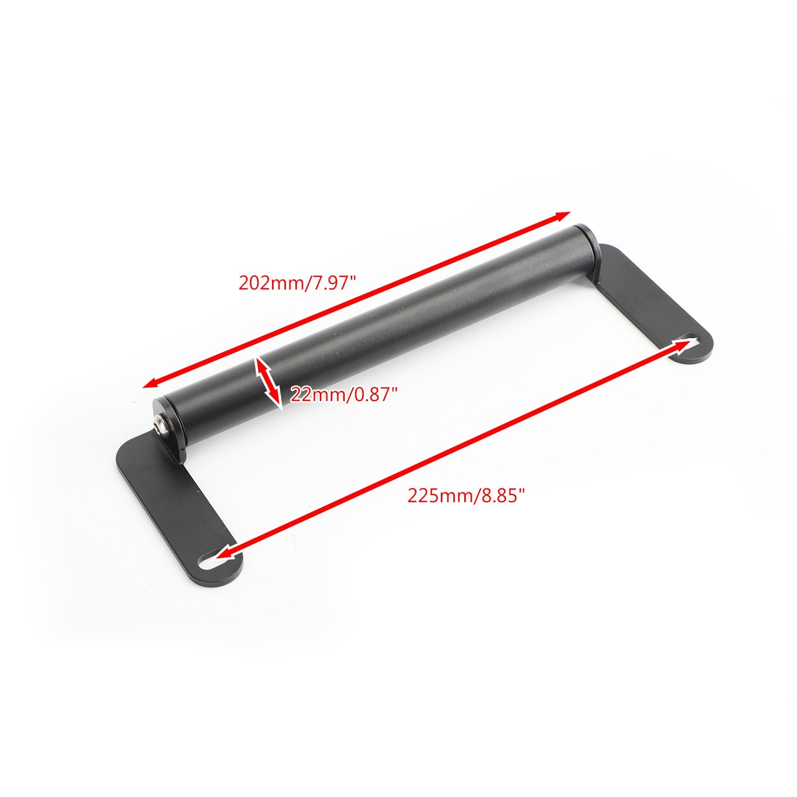 Soporte para teléfono inteligente/GPS, barra transversal compatible con SYM Joymax Z 300 18-19 Cruisym 300 17-19