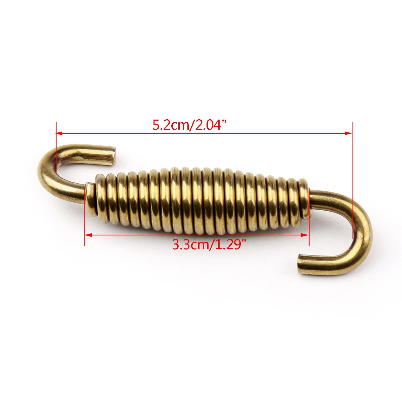 Udstødningspids lyddæmper moto br udstødning lyddæmper forår rustfrit H9 stålrør