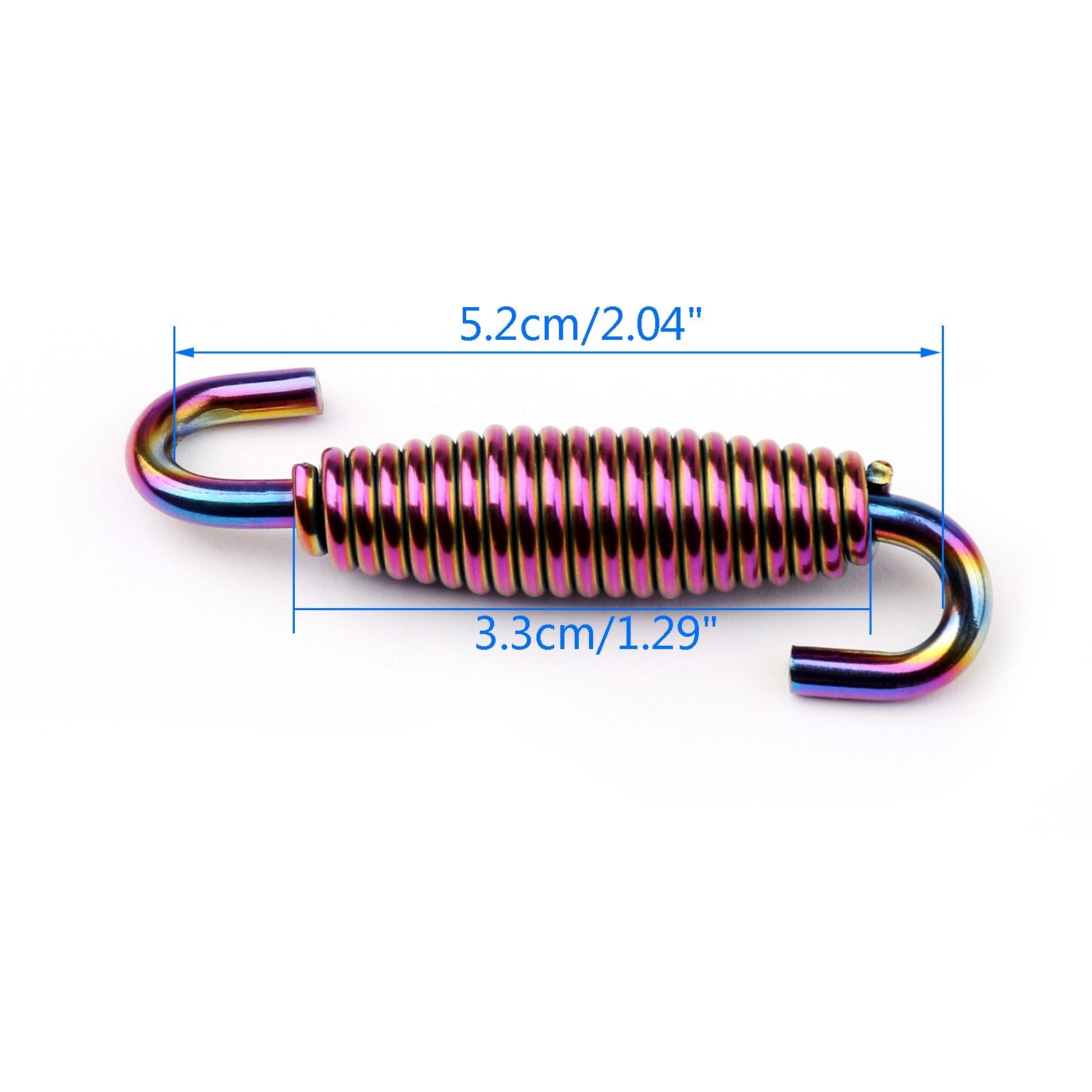 Universal Krümmer Edelstahl CO Lnge AH Auspuff 64mm Auspufffeder Feder