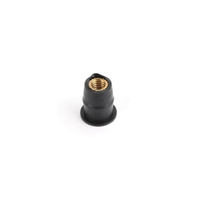 M5 Gummi-Nutmutter für Windschutzscheibe und Verkleidung, 10 mm 3/8 Wellnuts