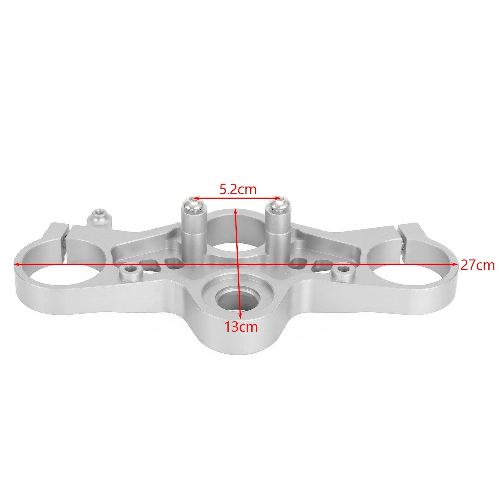 Gabelbrücke aus Aluminium vorne oben für Yamaha YZF-R7 2021–2023