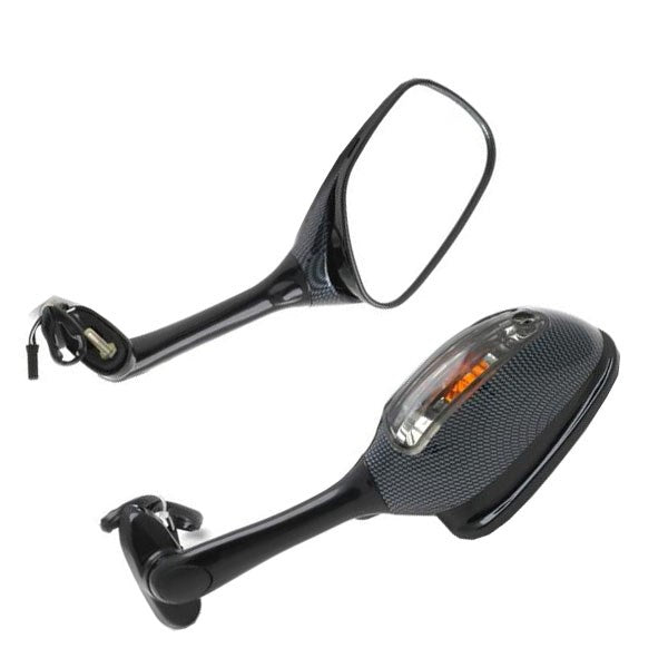 02-15 Suzuki GSXR600 GSX-R750 GSXR1000 Rearview Mirrors w/Turn Signals