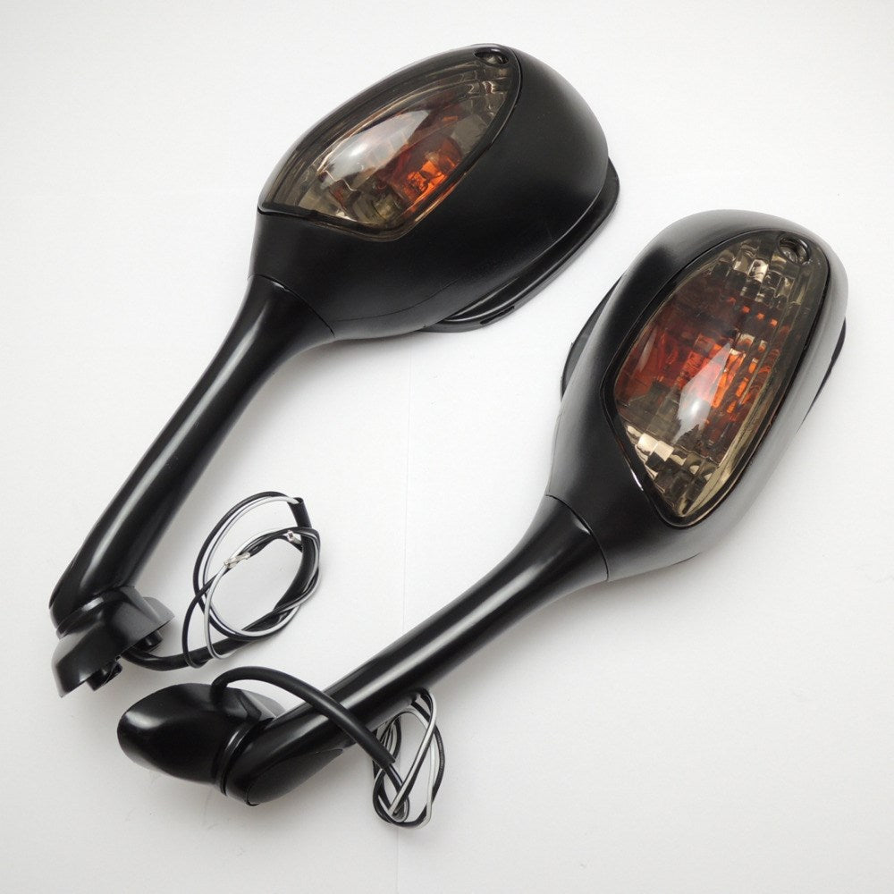 02-15 Suzuki GSXR600 GSX-R750 GSXR1000 Rearview Mirrors w/Turn Signals