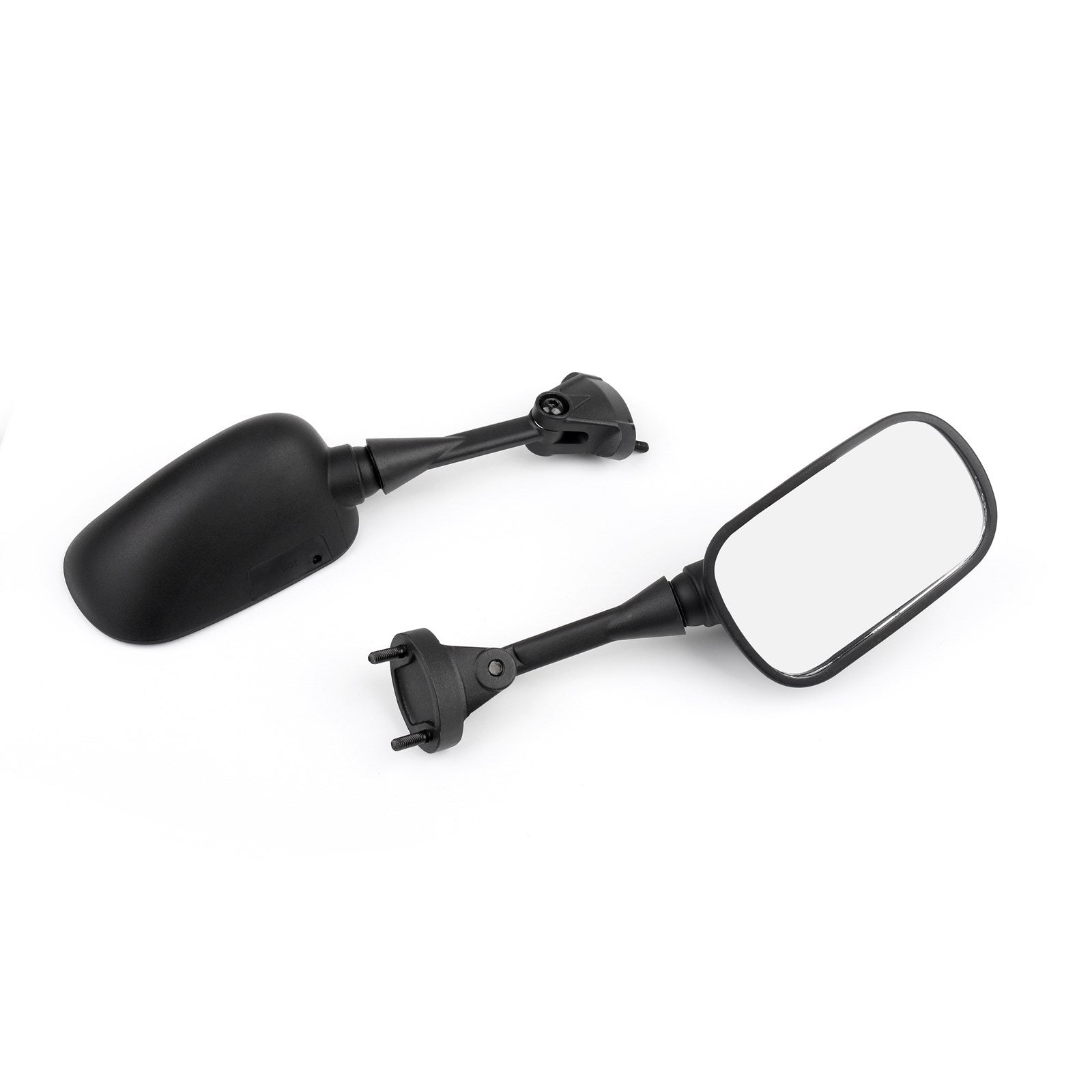 Side Rear View Mirrors For Kawasaki Ninja ZX6R 2005-2008 ZX 10R 2004-2008 Black