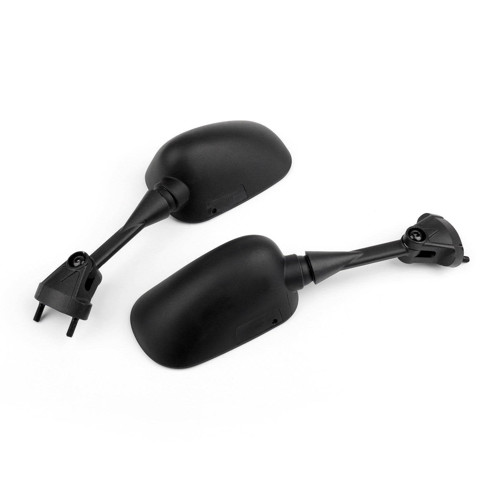 Side Rear View Mirrors For Kawasaki Ninja ZX6R 2005-2008 ZX 10R 2004-2008 Black