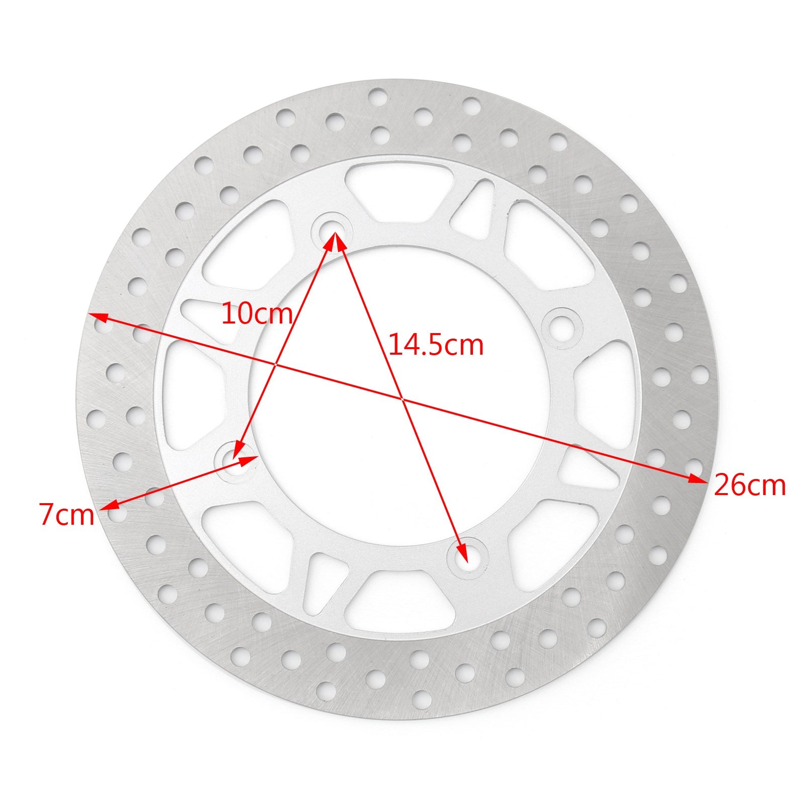 Front Brake Rotor Disc Fit for Suzuki Burgman AN650 AN 650 2001 2002 2003