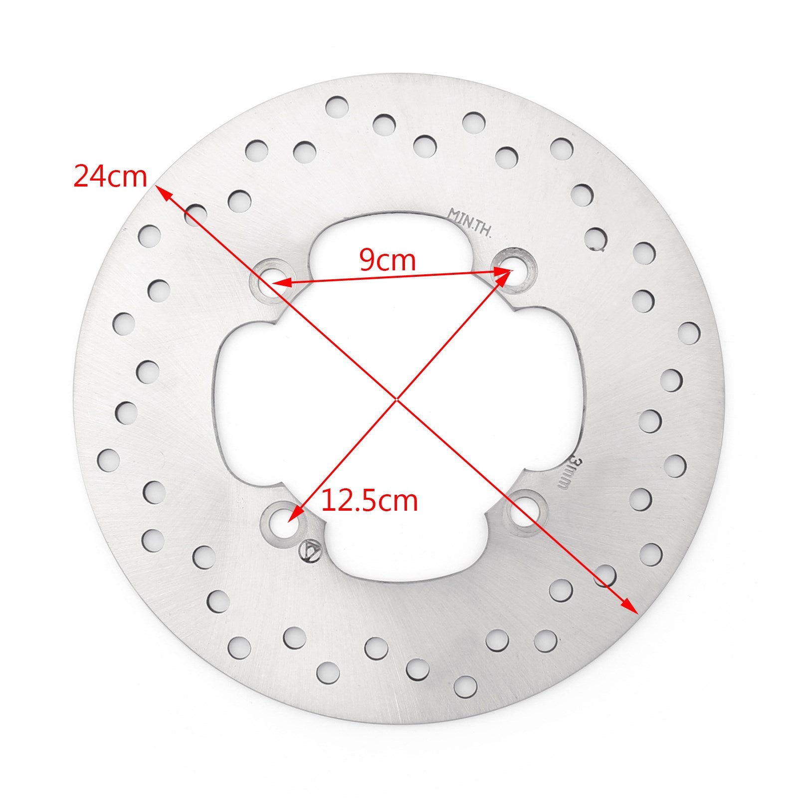 01-09 Honda FJS400 FJS600 Silverwing Rear Brake Rotor Disc