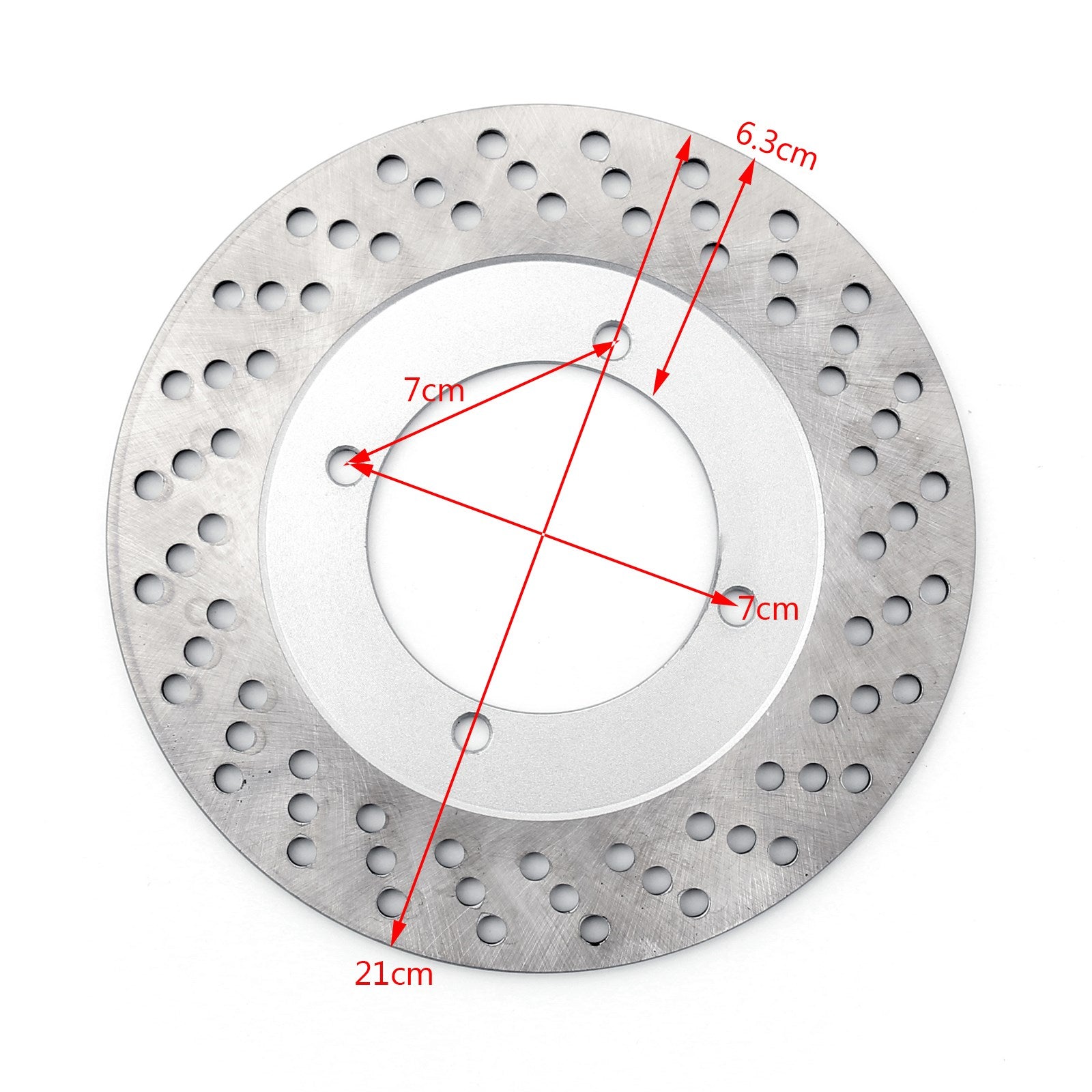 Rear Brake Rotor Disc Fit for Suzuki RG RGV 250 TV 250 SG 350 N GSX-R 400 88-96