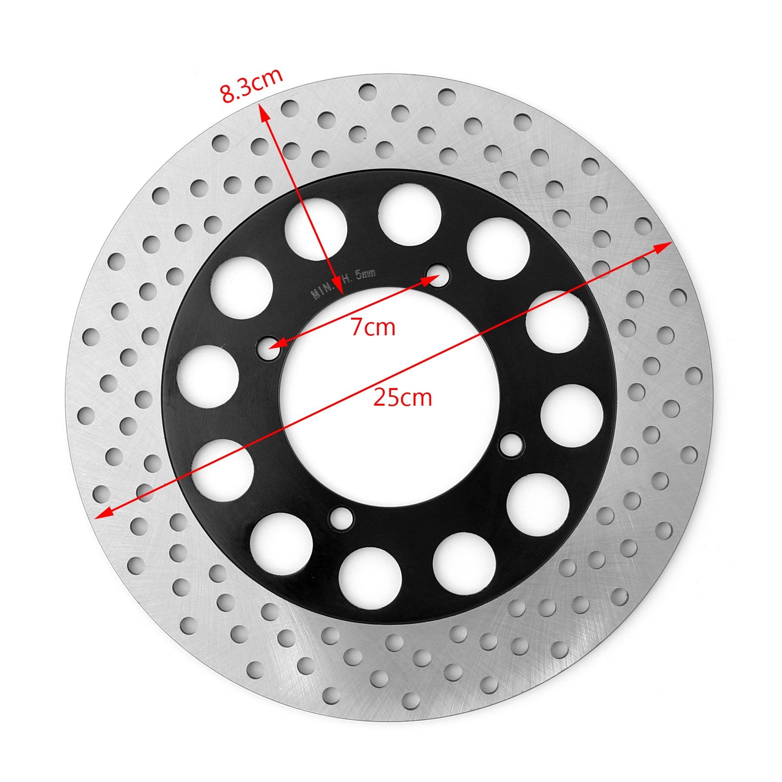 Disco rotore freno posteriore adatto per Suzuki GSF GSX 250 400 GS500 GSX600F GSX750F 89-08