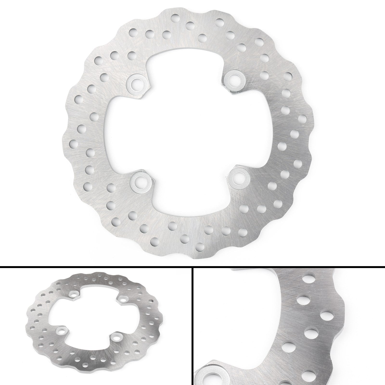 Rear Brake Rotor Disc Fit for Kawasaki ZX600 ZX636 Ninja ZX6R Versys 650 98-17