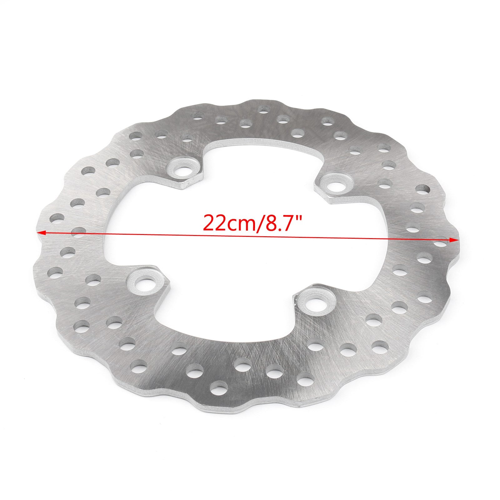 Rear Brake Rotor Disc Fit for Kawasaki ZX600 ZX636 Ninja ZX6R Versys 650 98-17