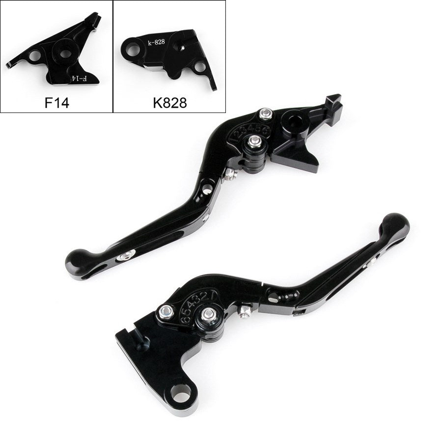 Adjustable Folding Extendable Brake Clutch Levers For Kawasaki ZX Z1000 ZZR