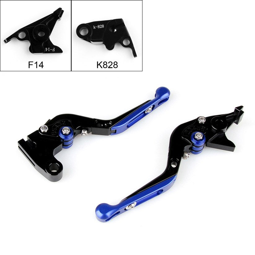 Adjustable Folding Extendable Brake Clutch Levers For Kawasaki ZX Z1000 ZZR