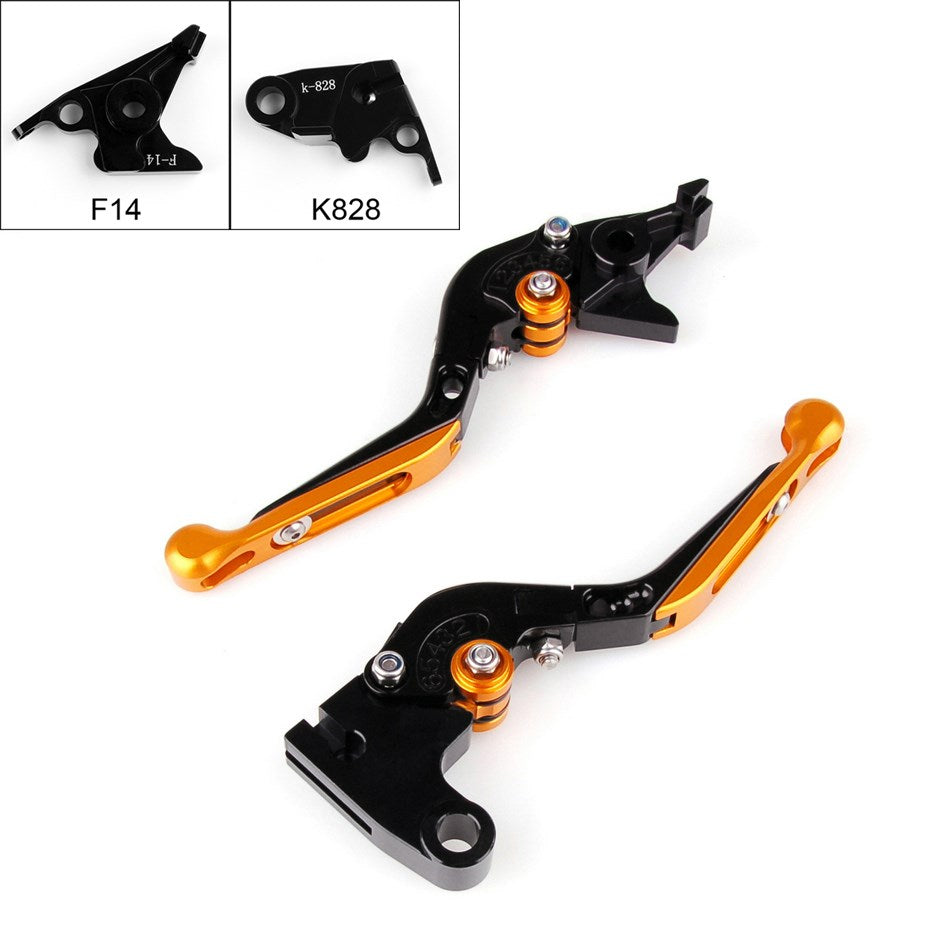 Adjustable Folding Extendable Brake Clutch Levers For Kawasaki ZX Z1000 ZZR