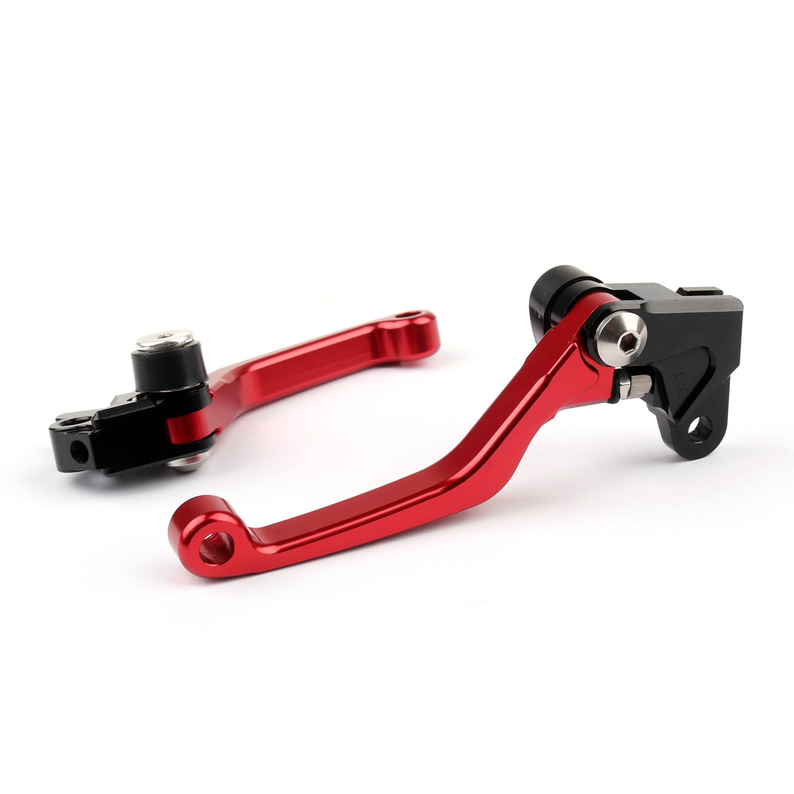 Dirt Bike Pivot Brake Clutch Levers For Honda CR125R/250R CR80R/85R CRF150R Red