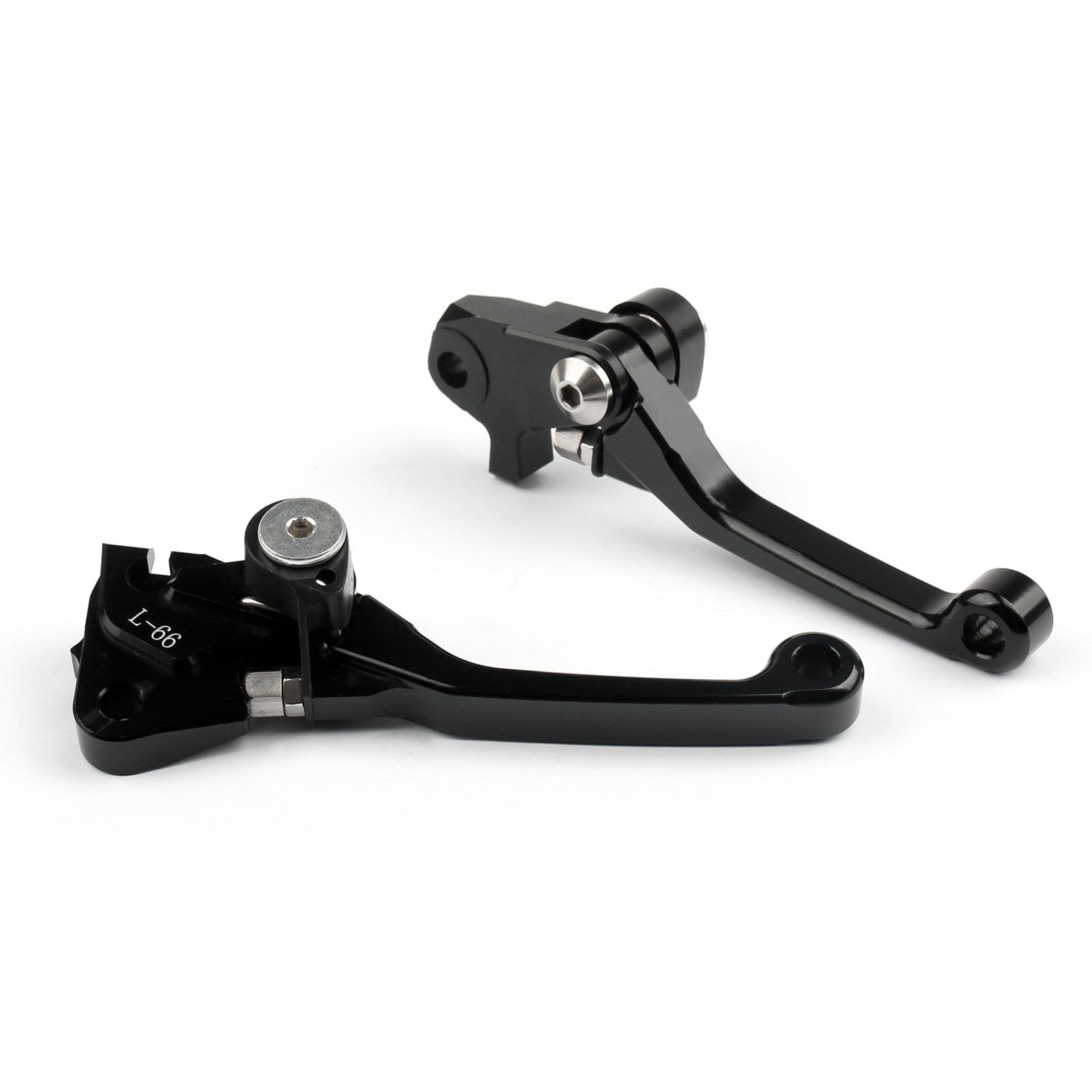 CNC Dirt Bike Pivot Brake Clutch Levers For Yamaha YZ250F YZ426F/450F 09-14 BK