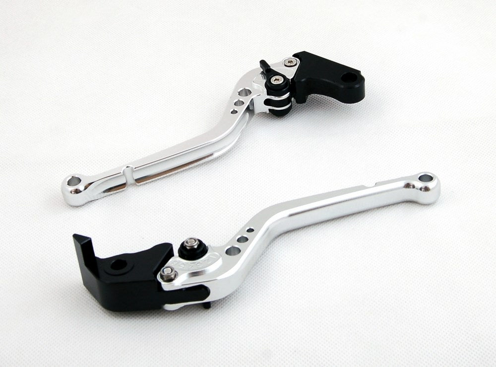 2009-2014 Aprilia RSV4/RSV4 FACTORY Long Brake Clutch Levers Silver