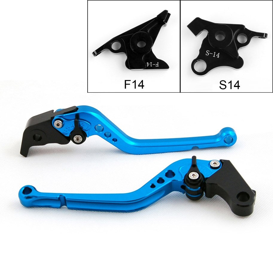 Suzuki GSXR1300 GSF GSX Bandit DL1000 SV1000/S TL Brake Clutch Levers Blue