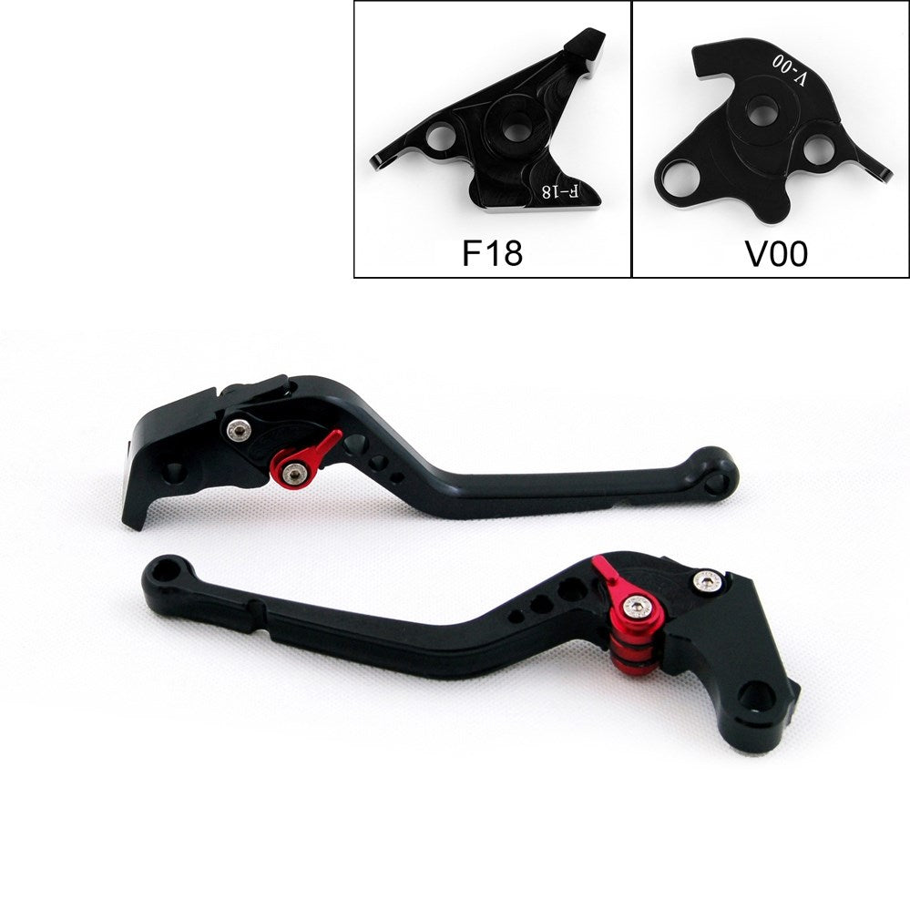 Honda VFR 750 800 VTR1000F/FIRESTORM CBF1000 Brake Clutch Levers Black