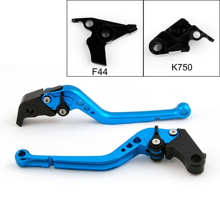 Kawasaki NINJA 650R 400R ER-6N ER-6n Versys Long Brake Clutch Levers Blue