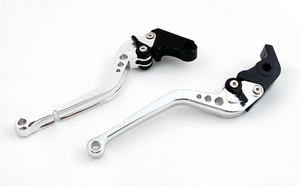 Long Brake Clutch Levers For BMW F800S F800ST 06-13 F800GS F650GS F800R Black