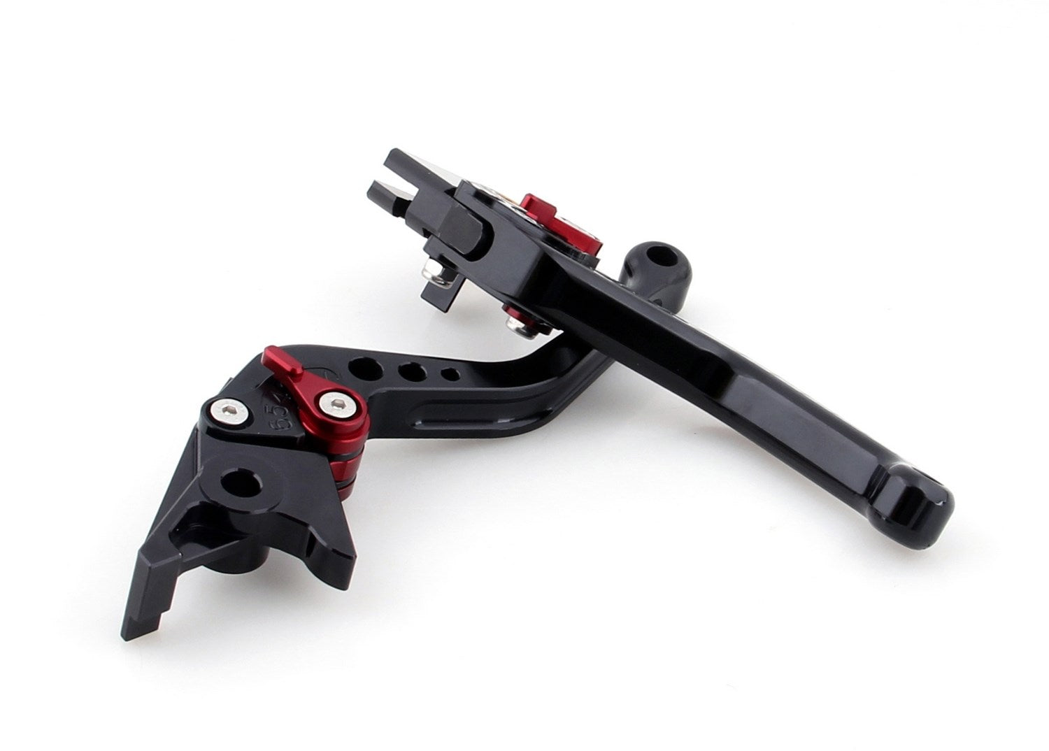 2006-2014 2007-2014 Kawasaki ZX10R ZX6R Z1000 Alavancas de freio e embreagem curtas pretas