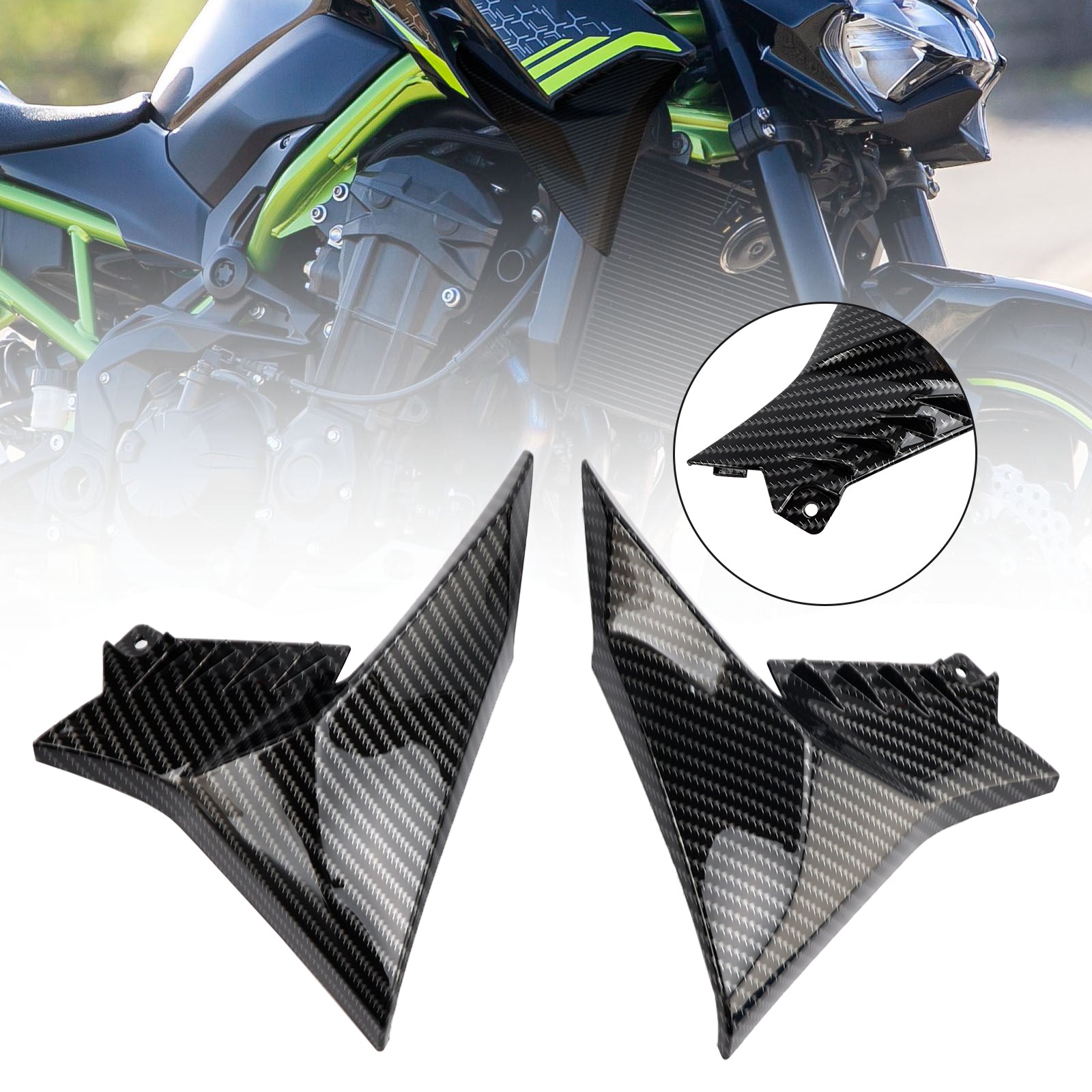 ABS GAS TANK FRONT SIDE TRIM COVAR