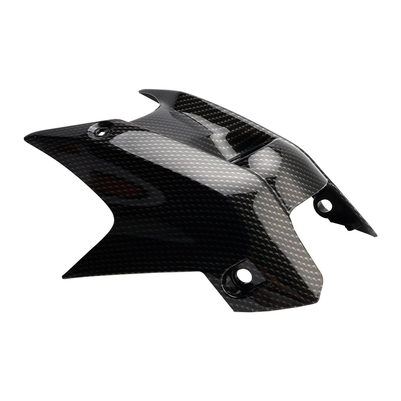 Couvercle de garniture de capot de verrouillage avant en carbone pour Honda CB650R CBR650R 2019-2021 générique